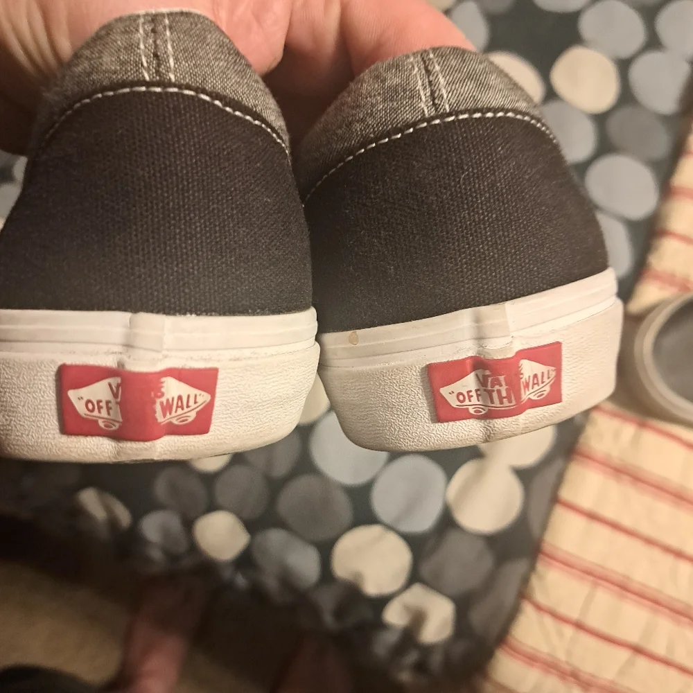 Good Pre-owned Condition Vans Era Gray/Black Mens Size 11.5 - Picture 5 of 5